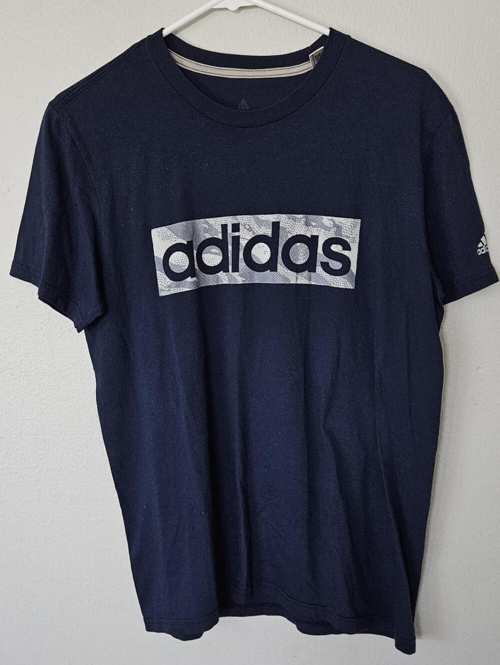 Adidas Blue And Grey Shirt